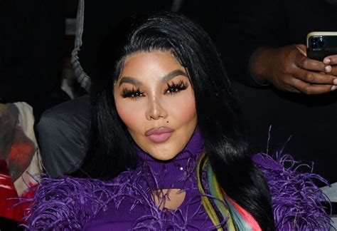 lil kim purple dress